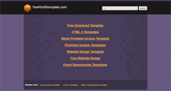 Desktop Screenshot of freehtml5template.com